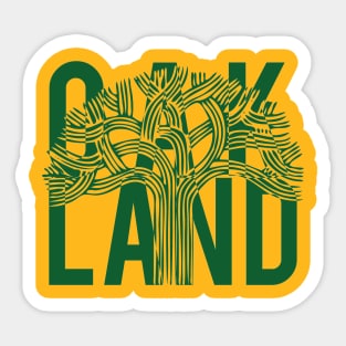 Oakland Tree Sticker